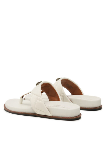 Kurt Geiger Джапанки Kensington T-Bar Chunky 9819941109 Екрю - Mera.bg