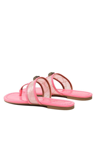 Kurt Geiger Джапанки Kensington Vinyl T-Bar 9797798979 Pink - Mera.bg