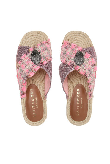 Kurt Geiger Еспадрили Kensington X Espadrille 9791857609 Розов - Mera.bg