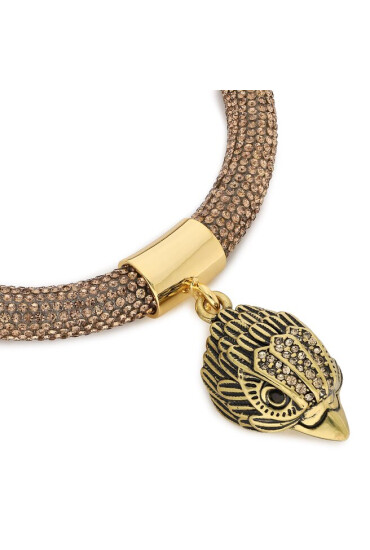 Kurt Geiger Колие Crystal Rope Necklace 9635561999 Gold - Mera.bg