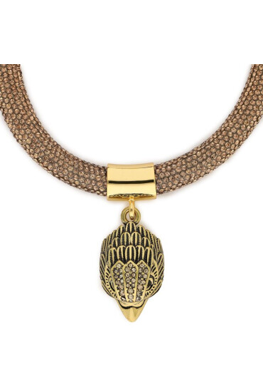 Kurt Geiger Колие Crystal Rope Necklace 9635561999 Gold - Mera.bg
