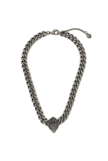 Kurt Geiger Колие Eagle Collar Necklace 8837264429 Сив - Mera.bg