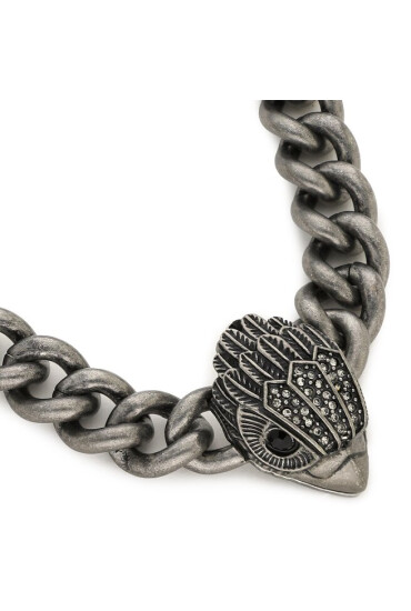 Kurt Geiger Колие Eagle Collar Necklace 8837264429 Сив - Mera.bg