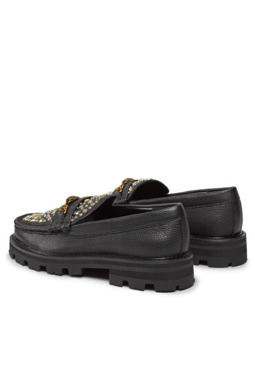 Kurt Geiger лоуфъри с дебела подметка 225-Carnaby Chunky Loafer 9422105109 Черен - Mera.bg