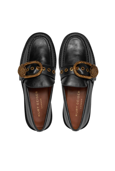 Kurt Geiger лоуфъри с дебела подметка 225-Mayfair Chunky Loafer 573000109 Black - Mera.bg