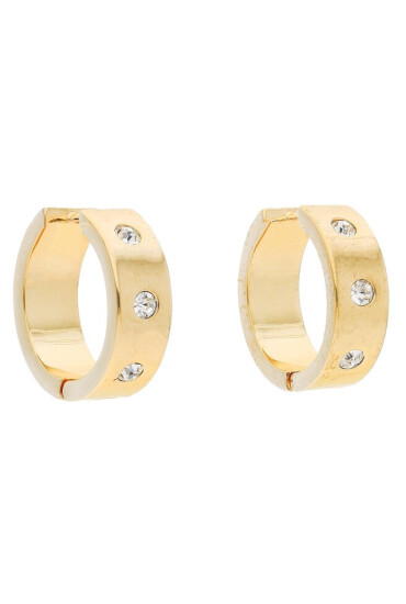 Kurt Geiger Обици Metal Eagle Hoops 8840361429 Gold - Mera.bg