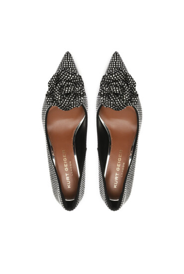 Kurt Geiger Обувки на ток 225-Belgravia Bloom 9990767209 Silver Com - Mera.bg