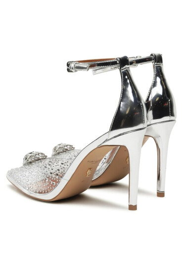 Kurt Geiger Обувки на ток 225-Crystal Vinyl 9989663999 Сребрист - Mera.bg