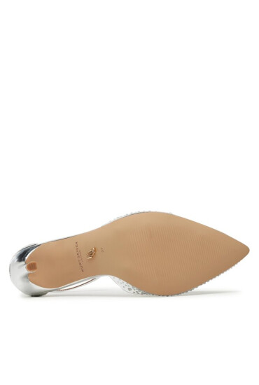 Kurt Geiger Обувки на ток 225-Crystal Vinyl 9989663999 Сребрист - Mera.bg