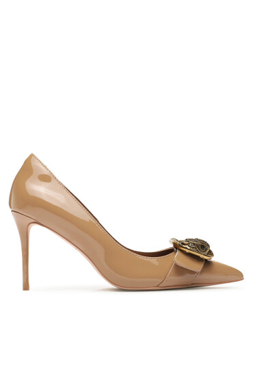 Kurt Geiger Обувки на ток 225-Mayfair Court 9981448319 Camel - Mera.bg