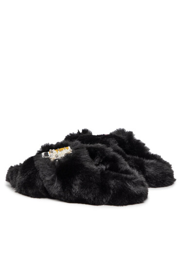 Kurt Geiger Пантофи Junkfort Slipper 8492800999 Black - Mera.bg