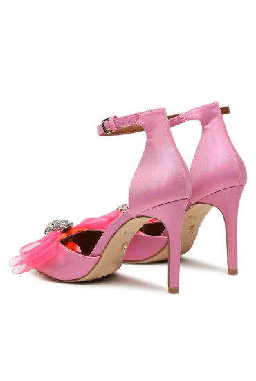 Kurt Geiger Сандали 225-Kensington Bow Sandal 9989198609 Розов - Mera.bg