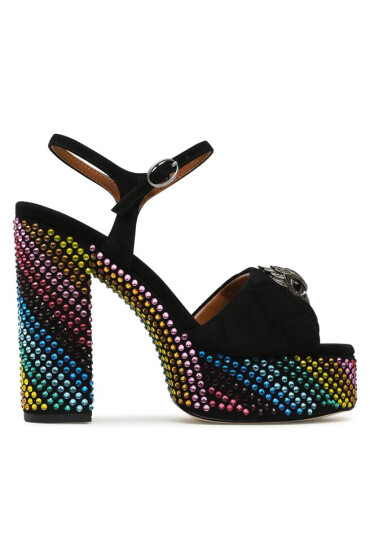 Kurt Geiger Сандали 225-Kensington Platform Sdl 9798809209 Черен - Mera.bg