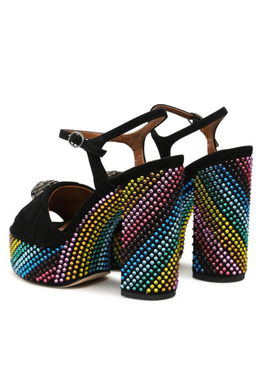 Kurt Geiger Сандали 225-Kensington Platform Sdl 9798809209 Черен - Mera.bg