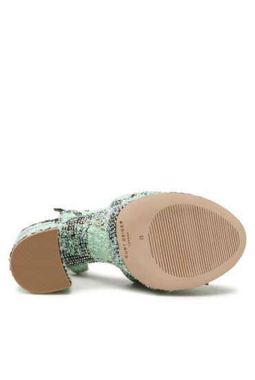 Kurt Geiger Сандали 225-Kensington Platform Sdl 9798875609 Зелен - Mera.bg