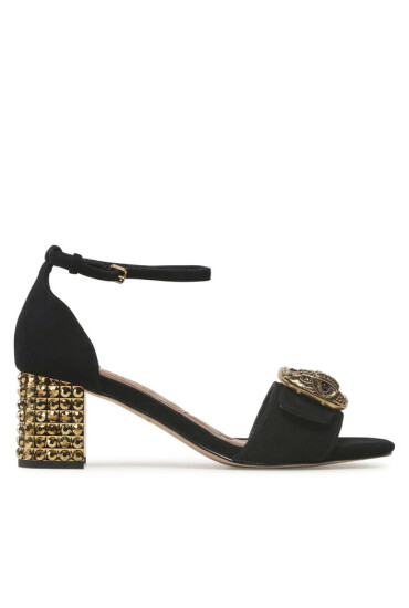 Kurt Geiger Сандали 225-Mayfair Block Mid Heel 9990500209 Black - Mera.bg