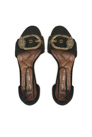 Kurt Geiger Сандали 225-Mayfair Block Mid Heel 9990500209 Black - Mera.bg
