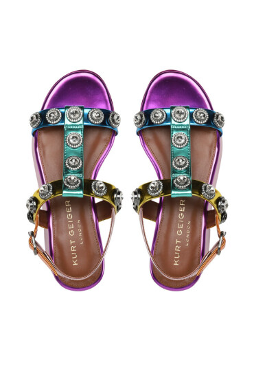 Kurt Geiger Сандали 225-Octavia Platform 9991369109 Цветен - Mera.bg