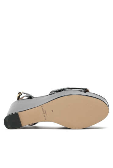 Kurt Geiger Сандали Kensington Wedge 9571100309 Black - Mera.bg