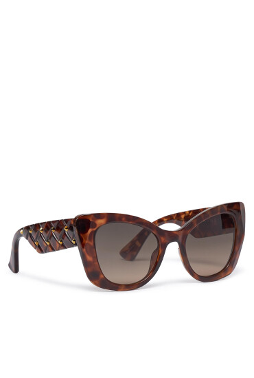 Kurt Geiger Слънчеви очила Kensington Butterfly 2298839679 Кафяв - Mera.bg