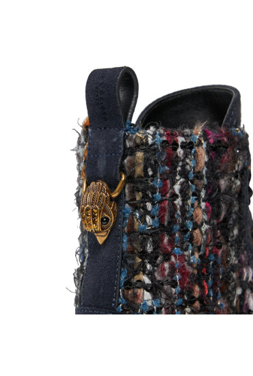 Kurt Geiger Туристически oбувки 225-Kensington Combat Boot 554589619 Тъмносин - Mera.bg