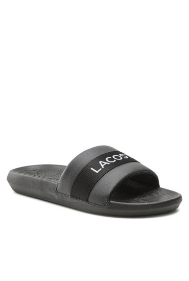 Lacoste Чехли Croco Slide 0721 1 Cma 7-41CMA000702H Черен - Mera.bg