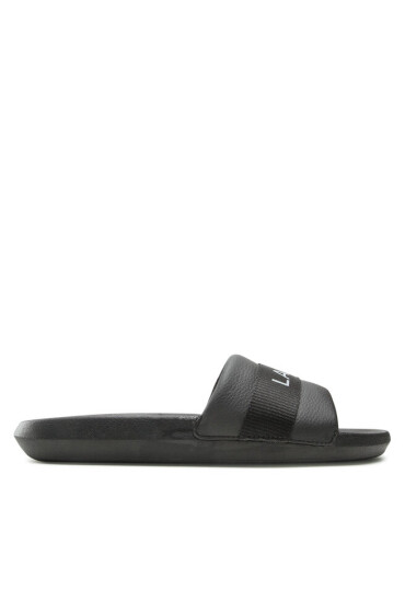Lacoste Чехли Croco Slide 0721 1 Cma 7-41CMA000702H Черен - Mera.bg