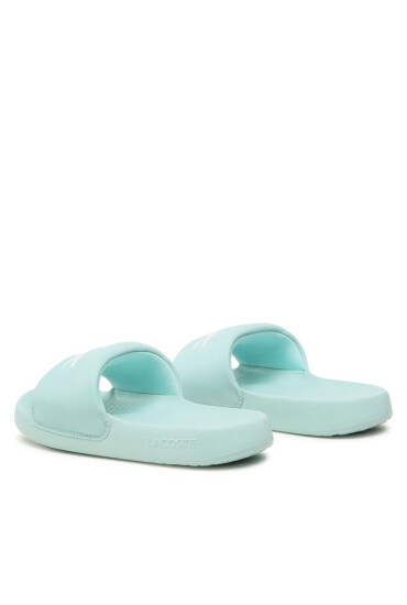 Lacoste Чехли Croco 1.0 123 1 Cfa 745CFA00022L5 Trqs/Wht - Mera.bg