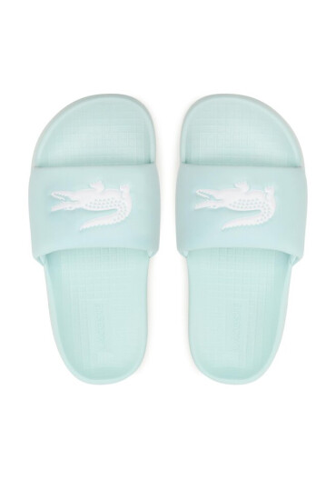 Lacoste Чехли Croco 1.0 123 1 Cfa 745CFA00022L5 Trqs/Wht - Mera.bg