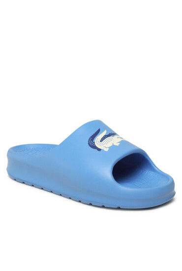 Lacoste Чехли Croco 2.0 Evo 123 1 Cma 745CMA00052M8 Blu/Off Wht - Mera.bg