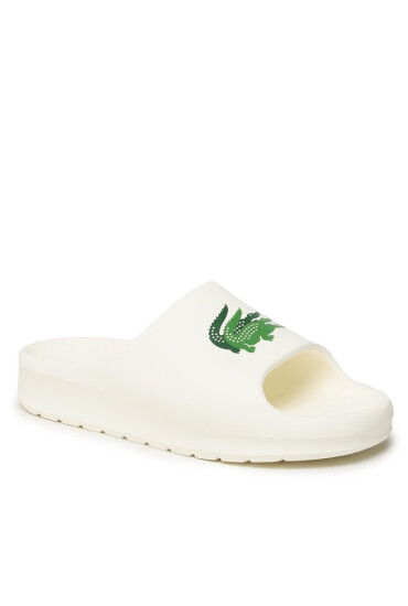 Lacoste Чехли Croco 2.0 Evo 123 1 Cma 745CMA0005WG1 Off Wht/Grn - Mera.bg