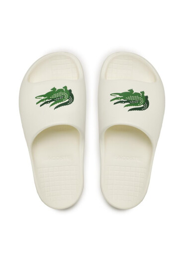 Lacoste Чехли Croco 2.0 Evo 123 1 Cma 745CMA0005WG1 Off Wht/Grn - Mera.bg