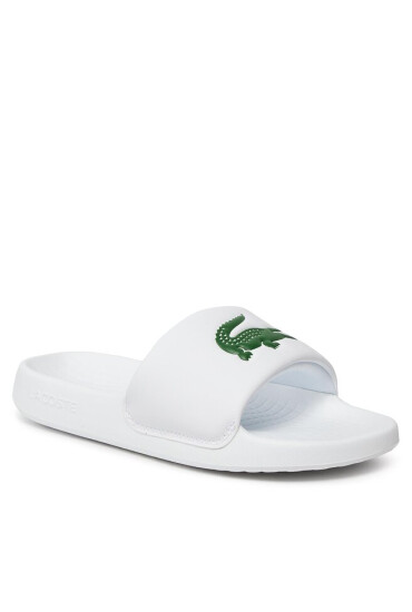 Lacoste Чехли Serve Slide 1.0 123 1 Cuj 745CUJ0012-082 Бял - Mera.bg