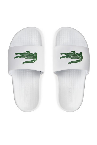 Lacoste Чехли Serve Slide 1.0 123 1 Cuj 745CUJ0012-082 Бял - Mera.bg