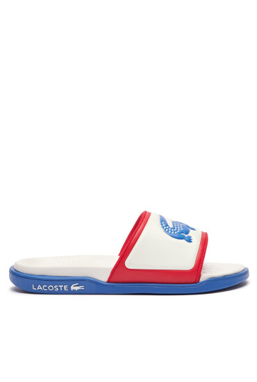 Lacoste Чехли Serve Slide 747CMA0014 Екрю - Mera.bg