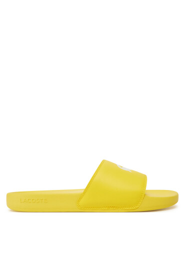 Lacoste Чехли Serve Sliders 7-49CMA0041 Жълт - Mera.bg