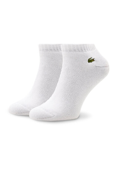 Lacoste Чорапи къси унисекс RA4184 Blanc/Gris Chine G8K - Mera.bg