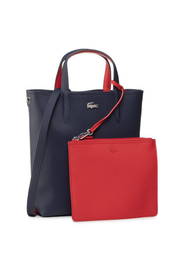 Lacoste Дамска чанта Vertical Shopping Bag NF2991AA Тъмносин - Mera.bg