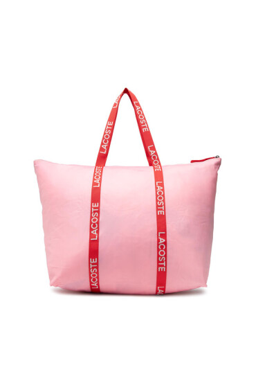 Lacoste Дамска чанта Xl Shopping Bag NF3835VA Lotus Serimgat Pompier - Mera.bg