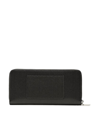 Lacoste Голям дамски портфейл L Zip Wallet NF3885KL Noir 000 - Mera.bg