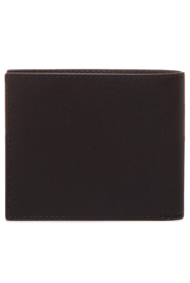 Lacoste Голям мъжки портфейл Small Billfold NH1115FG Dark Brown 028 - Mera.bg