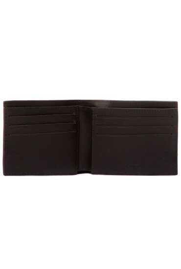 Lacoste Голям мъжки портфейл Small Billfold NH1115FG Dark Brown 028 - Mera.bg