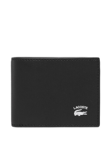 Lacoste Голям мъжки портфейл S Billfold NH4014PN Черен - Mera.bg