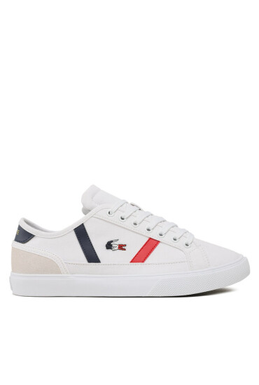 Lacoste Гуменки Sideline Pro Tri 123 2 Cm 745CMA0058407 Wht/Nvy/Re - Mera.bg