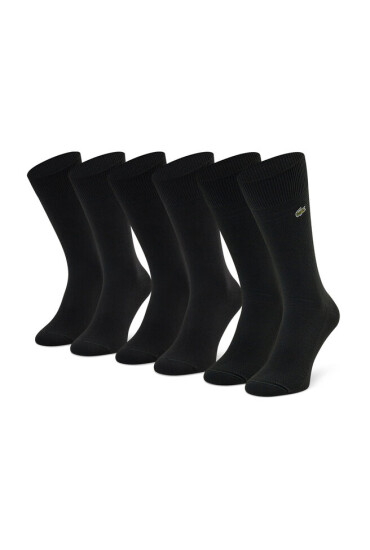 Lacoste Комплект 3 чифта дълги чорапи мъжки RA4261 Black 031 - Mera.bg