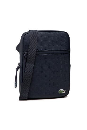 Lacoste Мъжка чантичка M Flat Crossover Bag NH3308LV Син - Mera.bg