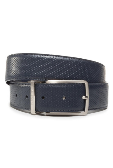 Lacoste Мъжки колан RC4002 Тъмносин - Mera.bg