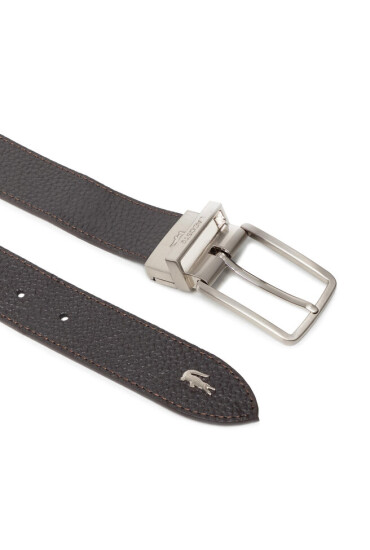 Lacoste Мъжки колан RC4021 Marron 028 - Mera.bg