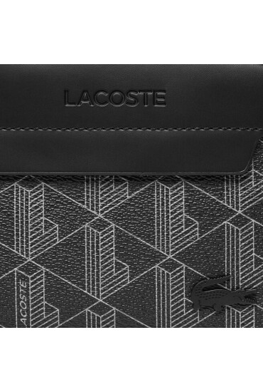 Lacoste Раница Body Bag NH4131LX Monogram Noir Gris H45 - Mera.bg