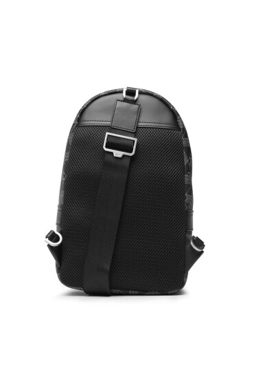 Lacoste Раница Body Bag NH4131LX Monogram Noir Gris H45 - Mera.bg